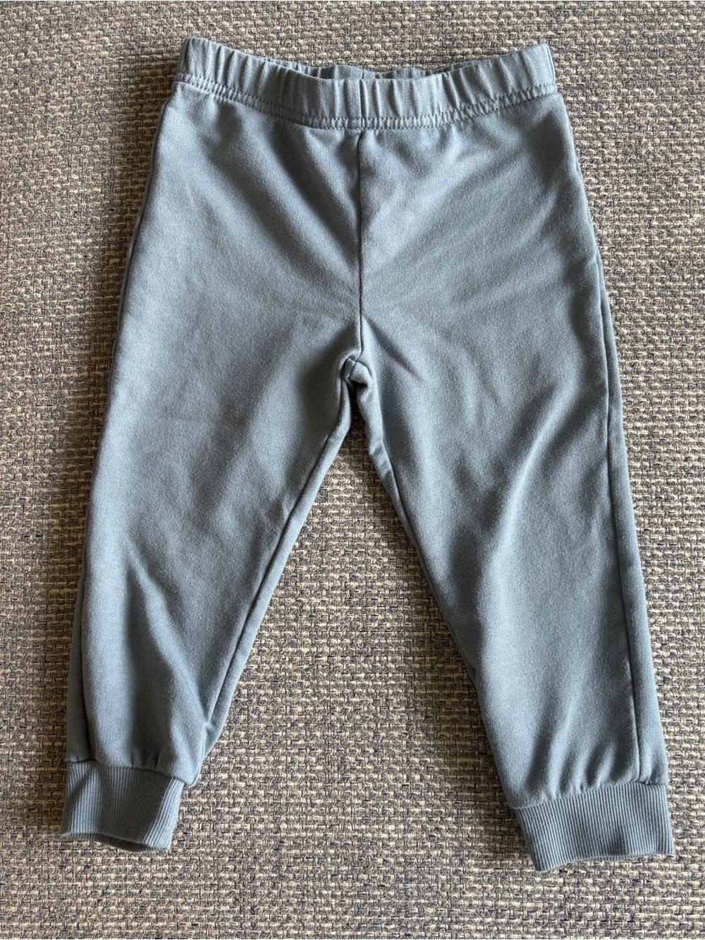 Carter’s Little Boys Blue Gray Pull On Jogger Pants Elastic Waist | Size 24M